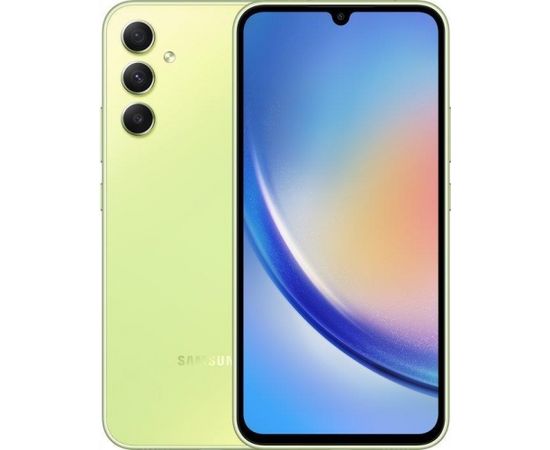 Samsung Galaxy A34 5G 256GB Dual SIM SM-A346BLG Light Green (Ir veikalā)