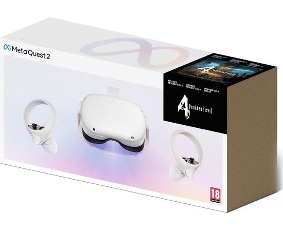 Meta Oculus Quest2 Visore VR 128GB +  Resident Evil 4 VR preces