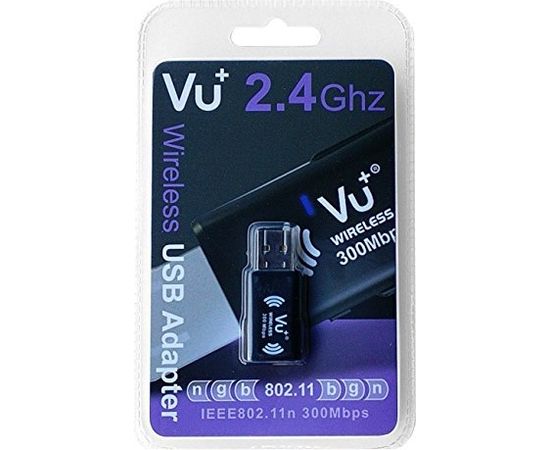 VU+ VU + 300 Mbps Wireless USB Adapter, Wireless LAN Adapter