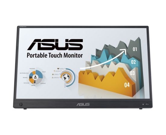 ASUS ZenScreen MB16AHT 39.6 cm (15.6") 1920x1080 pixels Full HD Touchscreen Black