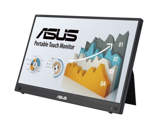 ASUS ZenScreen MB16AHT 39.6 cm (15.6") 1920x1080 pixels Full HD Touchscreen Black