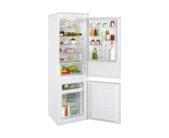 Candy Fresco CBT5518EW fridge-freezer Built-in 248 L E White Ledusskapji, iebūvējami