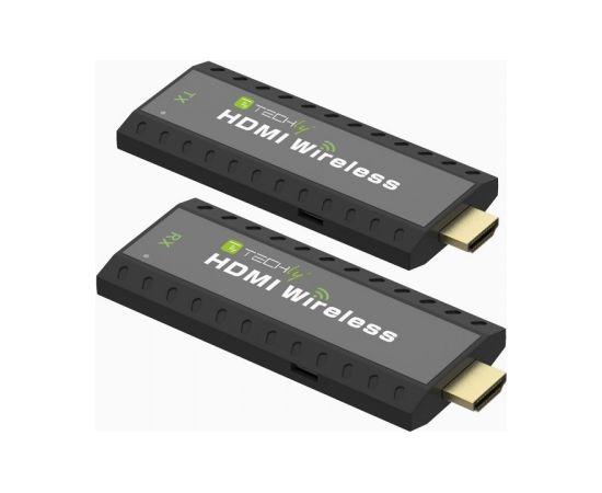 Techly IDATA HDMI-WL53 AV extender AV transmitter & receiver Black