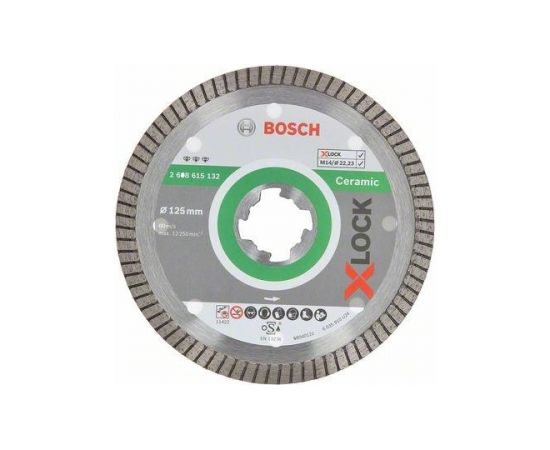 Dimanta griešanas disks Bosch 2608615131; 115x22,23 mm