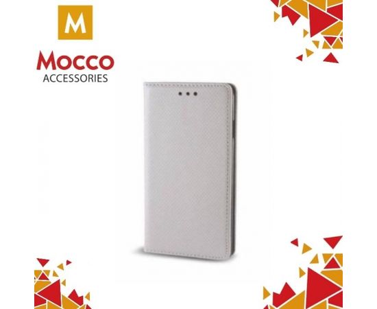 Mocco Smart Magnet Book Case Grāmatveida Maks Samsung A720 Galaxy A7 (2017) Sudraba