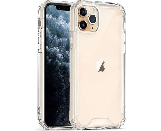 Mocco Acrylic Back Case Aizmugurējais Silikona Apvalks Priekš Samsung Galaxy A02S Caurspīdīgs