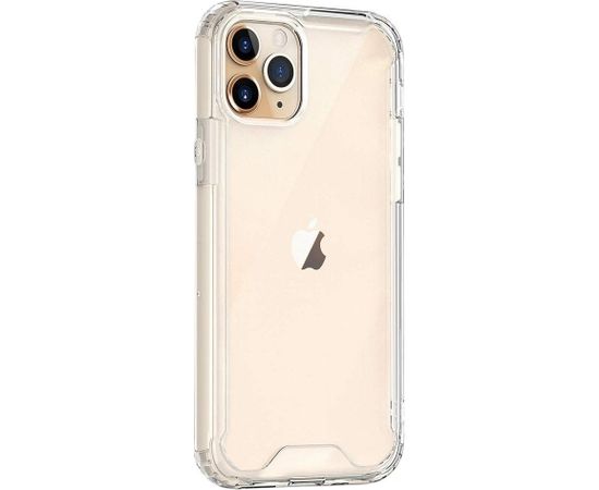 Mocco Acrylic Back Case Aizmugurējais Silikona Apvalks Priekš Samsung Galaxy A02S Caurspīdīgs