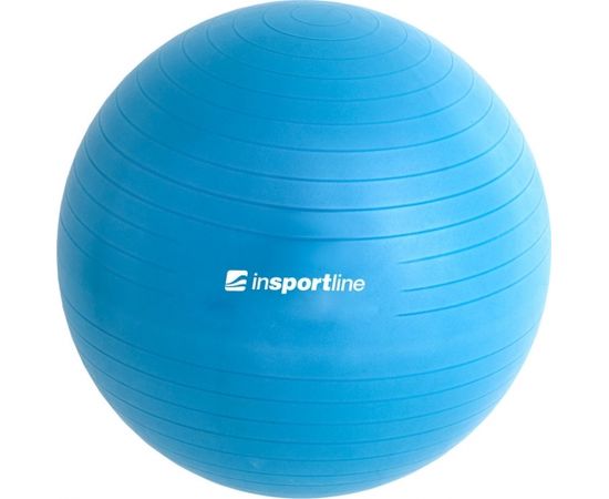 Vingrošanas bumba + sūknis inSPORTline Top Ball 75cm - Grey