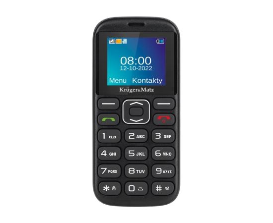 Kruger&matz Kruger & Matz KM0922 4G 4,5 cm (1.77") 72g Black, Senior phone