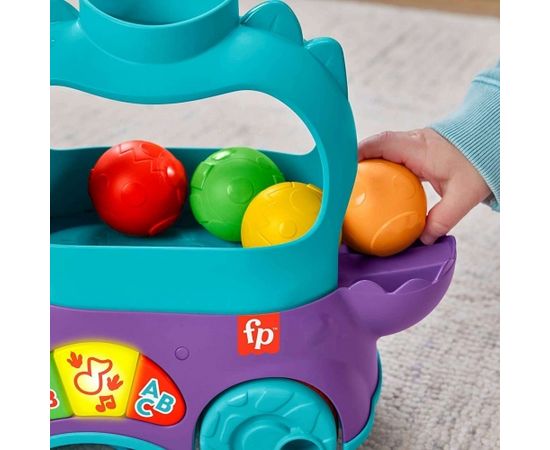 Mattel Fisher Price SS Dinuś Podskakujące piłeczki HNR51