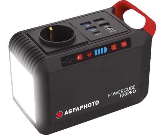 AgfaPhoto power station Powercube 100 Pro 166Wh