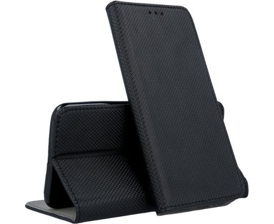 Mocco Smart Magnet Book Case Grāmatveida Maks Telefonam Huawei P30 Pro Melns