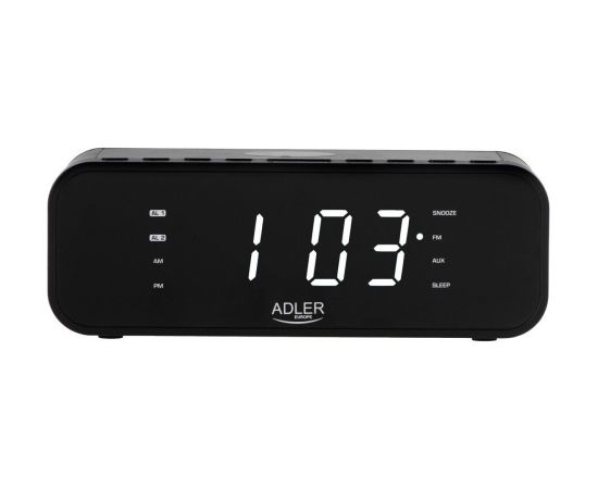 ADLER AD 1192b radio modinātājs melns
