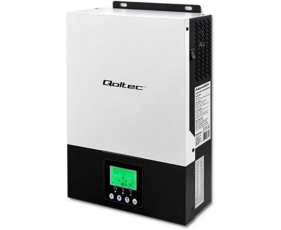 Qoltec 53875 Hybrid Solar Inverter Off-Grid 1.5KW | 80A | MPPT | Sinus Akumulatoru spēkstacijas