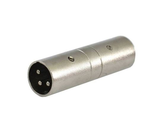 SSQ HA13 SS-1853 Adapter XLR male - XLR male Chrome