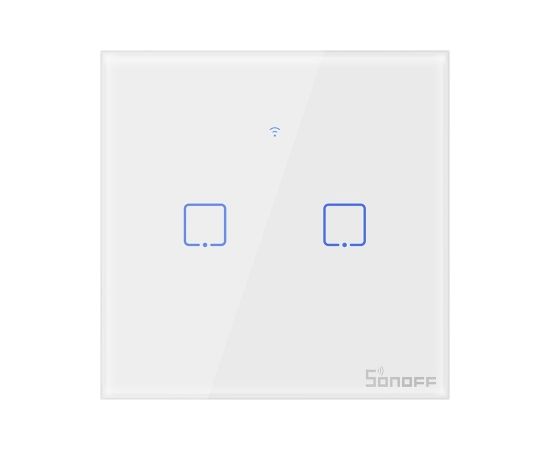 Smart Switch WiFi + RF 433 Sonoff T1 EU TX (2-channel)