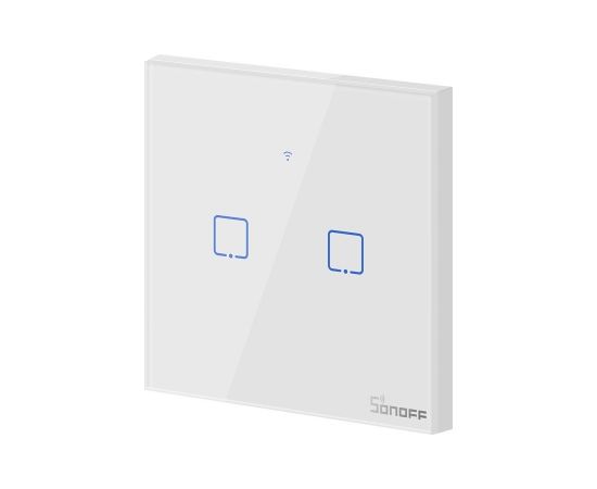 Smart Switch WiFi Sonoff T0 EU TX (2-channel)