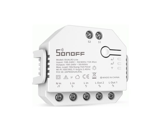 Smart Wi-Fi switch WiFi Sonoff Dual R3 Lite