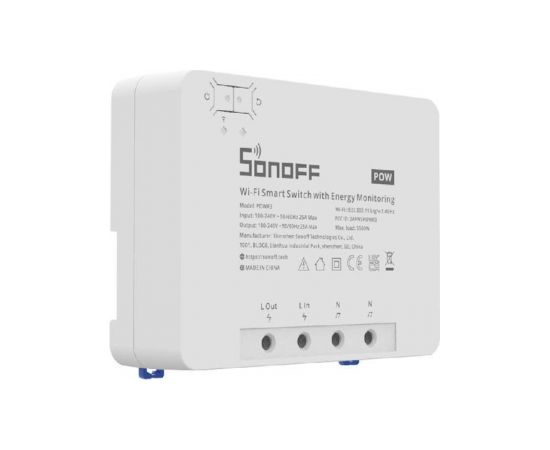 Smart Wi-Fi switch with Energy Monitoring Sonoff POWR3 (25A/5500W)