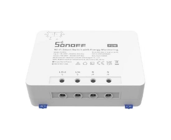 Smart Wi-Fi switch with Energy Monitoring Sonoff POWR3 (25A/5500W)