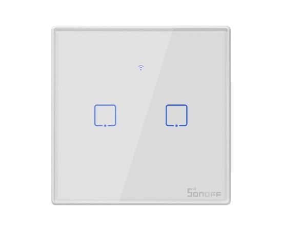 Smart Switch WiFi + RF 433 Sonoff T2 EU TX (2-channel)