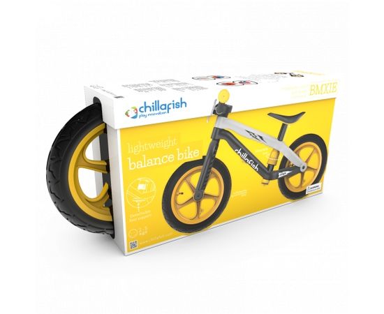 BMXie līdzsvara velosipēds, dzeltena, no 2 līdz 5 gadiem - CPMX01YEL