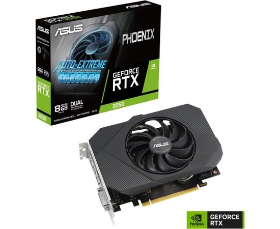 ASUS Phoenix PH-RTX3050-8G-V2 NVIDIA GeForce RTX 3050 8 GB GDDR6