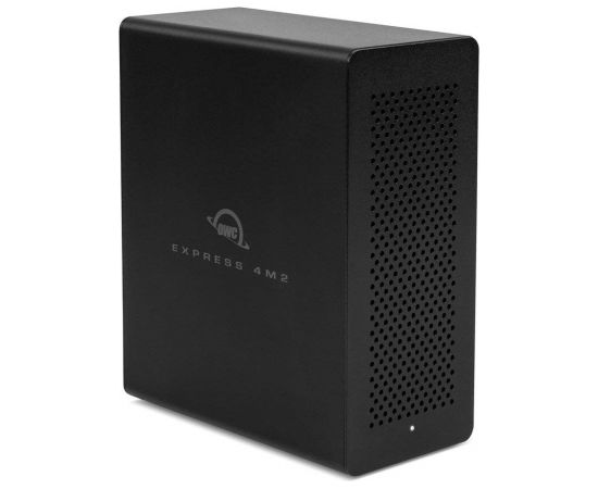 OWC Express 4M2 - 4-Slot M.2 NVMe SSD Enclosure Korpusi ārējiem HDD, SSD