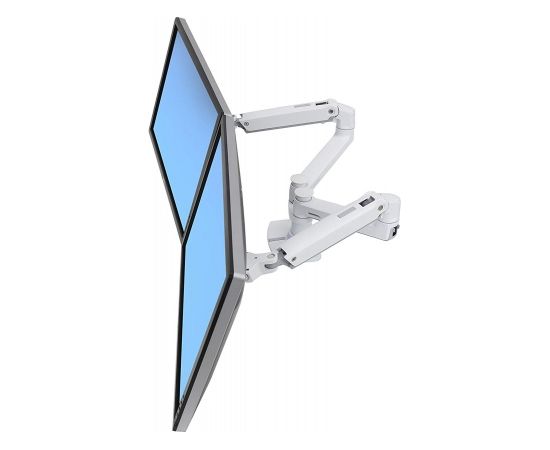 Ergotron LX mounting 2 monitors wh