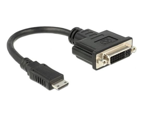 DeLOCK Adap Mini HDMI -> 24+1 St-Bu - 20cm