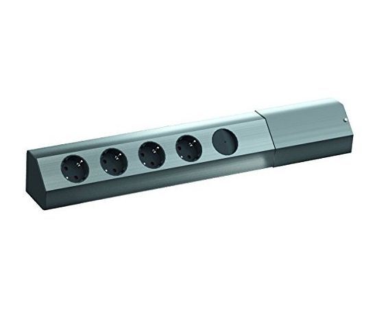 Bachmann CASIA 923.007 - 4 port - silver / black - wall and corner mounting