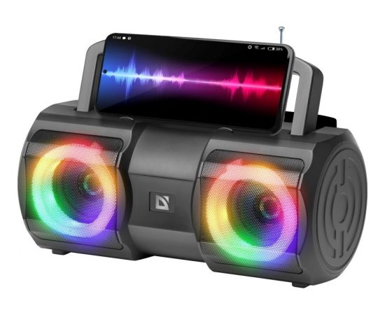 SPEAKER DEFENDER BEATBOX 20 BLUETOOTH 20W LIGHT/BT/MIC/FM/USB/TF