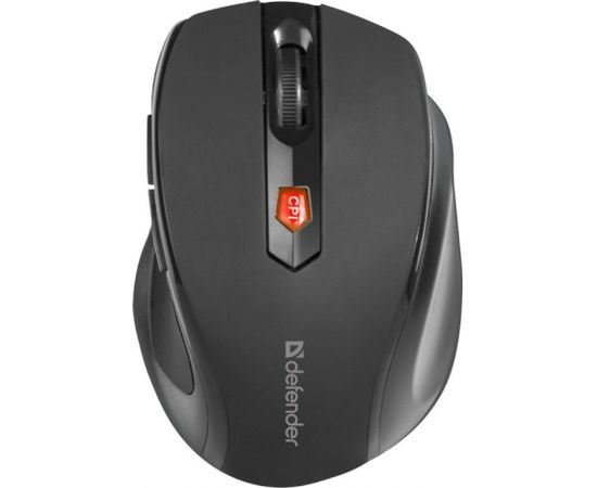 MOUSE DEFENDER ULTRA MM-315 RF BLACK OPTICAL 1600DPI 6P