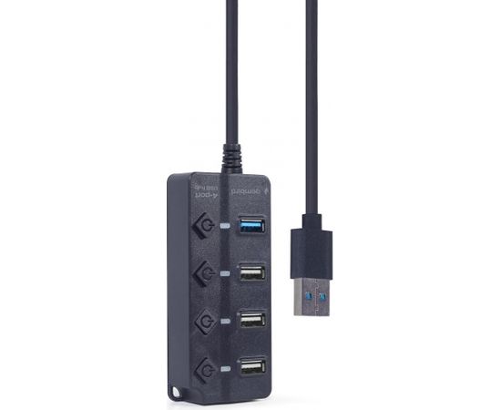 Gembird UHB-U3P1U2P3P-01 4-port USB hub (1 x USB 3.1 + 3 x USB 2.0)