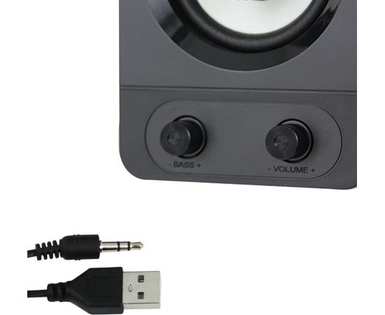 Esperanza EGS107 Speakers 2.1 USB LED 5 W Black