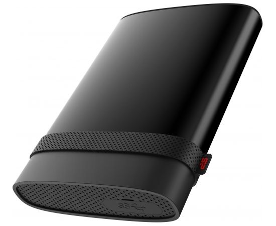 Silicon Power external hard drive 2TB Armor A85B, black