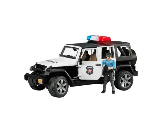 Bruder Professional Series JEEP Wrangler Unlimited Rubicon Police Vehicle with Policeman and Accessories (02526)