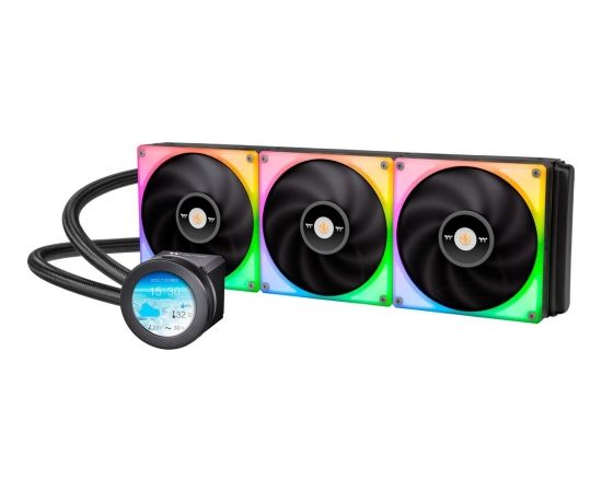 Thermaltake TOUGHLIQUID Ultra 420 RGB All-In-One Liquid Cooler 420mm, water cooling (black)