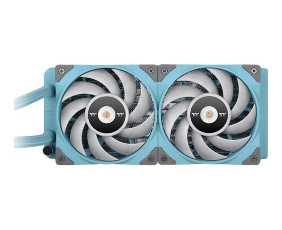 Thermaltake TOUGHLIQUID 240 ARGB Sync All-In-One Liquid Cooler Turquoise 240mm, water cooling (turquoise)