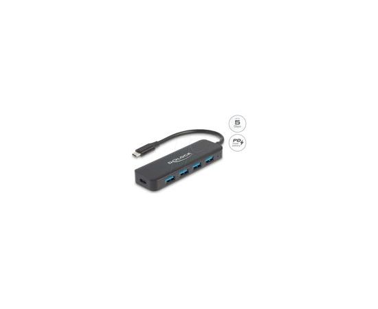 DeLOCK USB-C Hub 4P USB 3.2 Gen 1+ PD - 64170