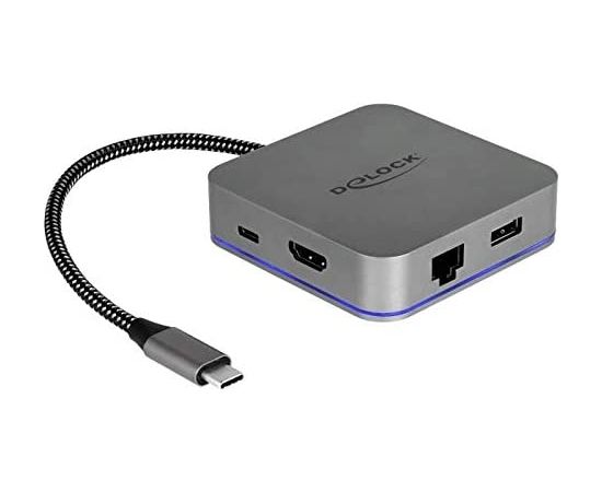 DeLOCK USB-C docking station 4K w. LED - HDMI / Hub / PD 3.0