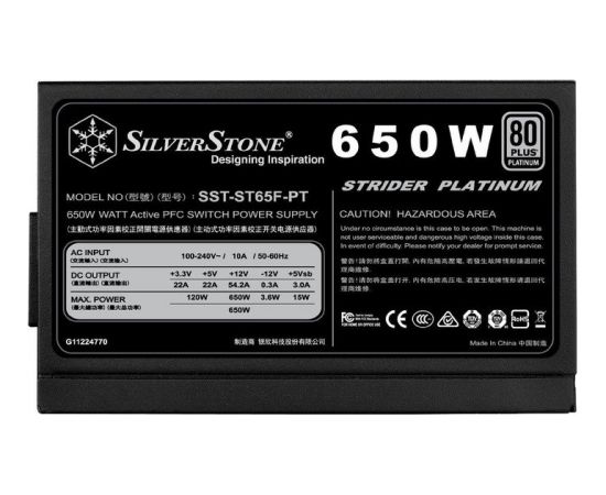 SilverStone SST-ST65F-PT v1.1, PC PSU
