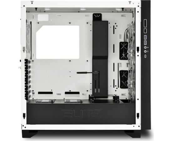 Sharkoon ELITE SHARK CA300T, big tower case (white, 2x tempered glass)