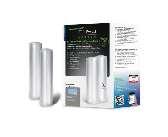 Caso 6 Stars Professional Vacuum Rolls 1247 2 pcs