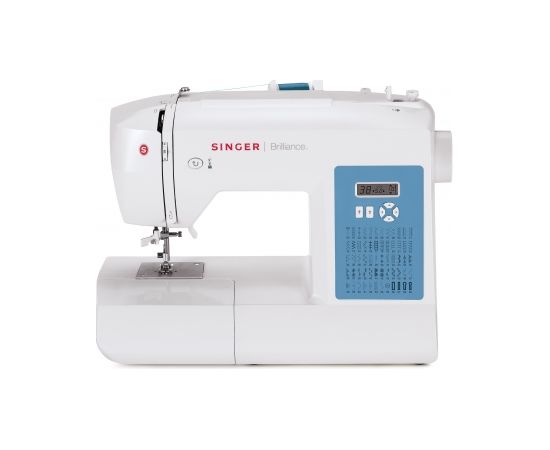 Singer Sewing Machine 6160 Brilliance Number of stitches 60, Number of buttonholes 6, White