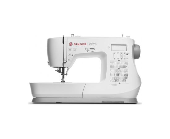 Singer Sewing Machine C7205 Number of stitches 200, Number of buttonholes 8, White