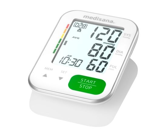 Medisana Blood Pressure Monitor BU 565  Memory function, Number of users 2 user(s), Memory capacity 	120 memory slots, Upper Arm, White