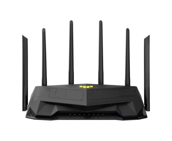 Asus Dual Band WiFi6 Gigabit Router TUF Gaming AX6000  802.11ax, 1148+4804 Mbit/s, 10/100/1000 Mbit/s, Ethernet LAN (RJ-45) ports 5, Antenna type External