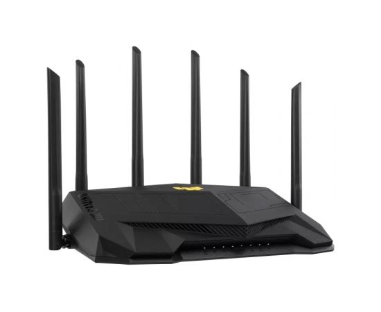 Asus Dual Band WiFi6 Gigabit Router TUF Gaming AX6000  802.11ax, 1148+4804 Mbit/s, 10/100/1000 Mbit/s, Ethernet LAN (RJ-45) ports 5, Antenna type External