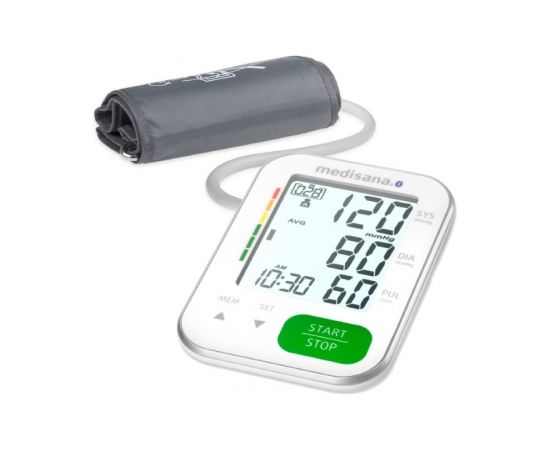 Medisana Connect Blood Pressure Monitor BU 570 Memory function, Number of users 2 user(s), Memory capacity 	120 memory slots, Upper Arm, White